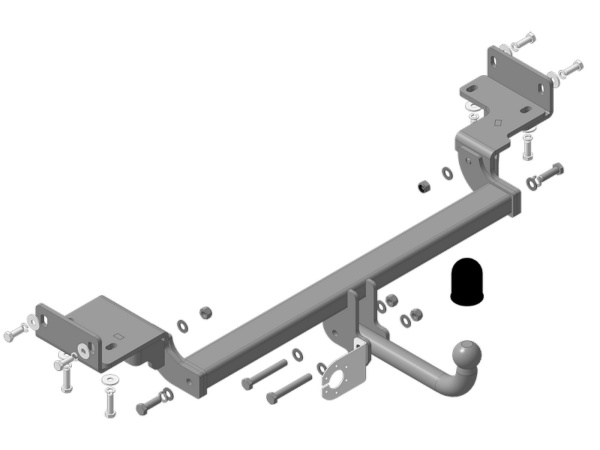 фото Фаркоп Мотодор для KIA Sportage IV (2015-2018)