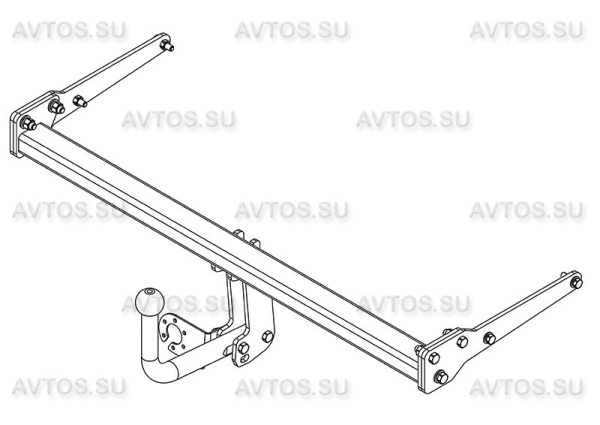фото Фаркоп AvtoS для SUZUKI SX 4 S-CROSS (2013-2022)