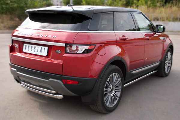 Фото Защита заднего бампера d63_42 (дуга) LAND ROVER Range Rover Evoque Prestige u Pure 2011-2017