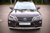 Защита переднего бампера d63/42 Lexus RX270/350/450 2009-2012