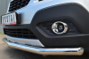 Фото Защита переднего бампера d63 (секции) OPEL MOKKA 2013-