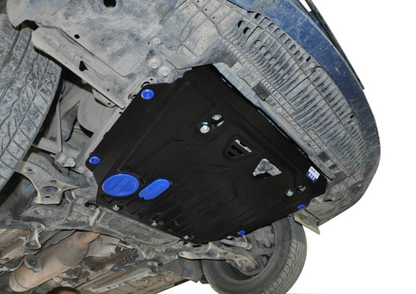 Фото Защита картера и КПП Автоброня для Toyota Auris V- 1,6; 1,8 2007-2013 2013-2015