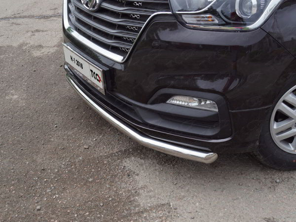Фото Защита передняя нижняя 60,3 мм для Hyundai H-1 2018-