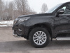 Фото Защита переднего бампера d63 секции-d63 секции+декор TOYOTA LC PRADO 150 2017-