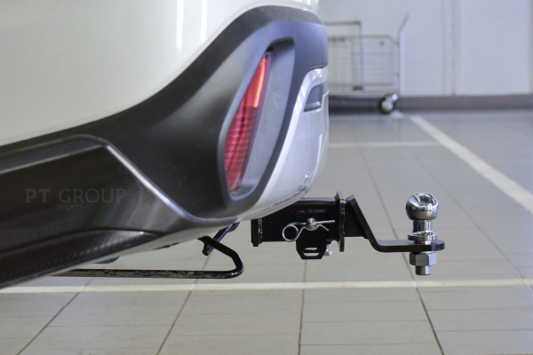 фото Фаркоп под съемное квадратное крепление MITSUBISHI OutLander 2016-