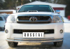 Защита переднего бампера d63/42 (дуга) TOYOTA Hilux 2009-2014