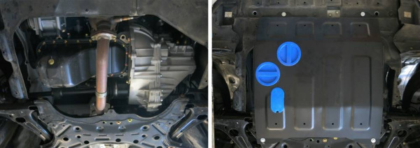 Фото Защита картера и КПП Автоброня для Lifan Solano, V - 1,5 2014-