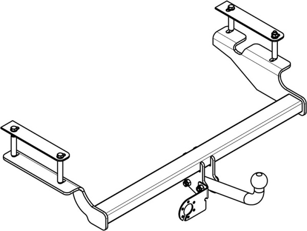 фото Фаркоп AvtoS для Ravon R3 Nexia (2016-2020)