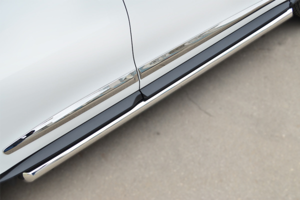 Фото Пороги труба d63 (вариант 1) INFINITI JX35-QX60 2013-2016
