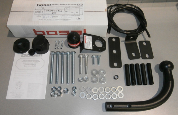 Фаркоп Bosal - Oris - Weso для Daewoo Matiz I (1998-2015), хэтчбек