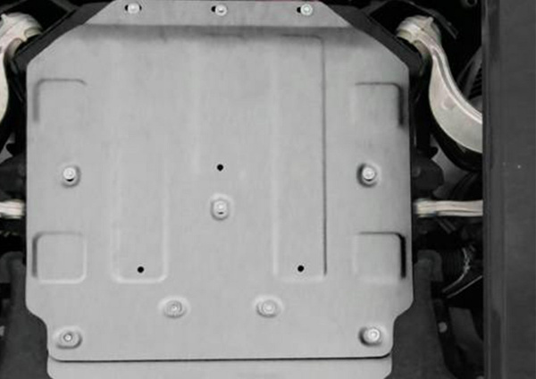 Фото Защита картера Rival для Jaguar F-Pace 2016-н.в., алюминий 4 мм, с крепежом, 333.2601.1