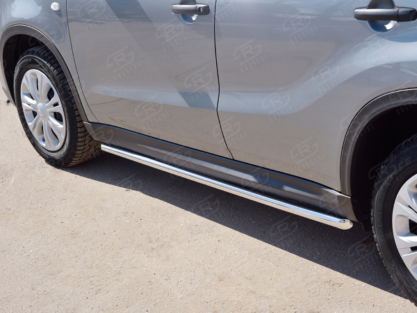 Фото Пороги труба d42 (вариант 1) SUZUKI VITARA 2015-