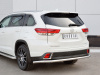 Фото Защита заднего бампера d63 секции TOYOTA HIGHLANDER 2017