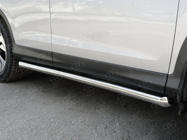 Фото Пороги труба d63 (вариант 1) HONDA CR-V 2015-2016 2.0