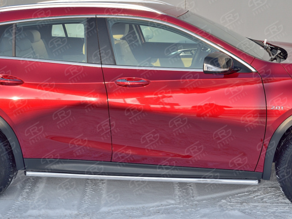 Фото Пороги труба d42 (вариант 1) INFINITI QX30 2016