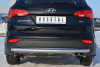 Защита заднего бампера d63 (дуга) HYUNDAI Santa Fe 2012-2015