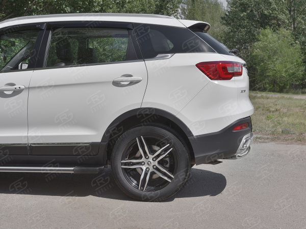 Фото Защита заднего бампера d42 секции LIFAN X70 2018-