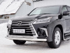 Фото Защита переднего бампера d76 секция LEXUS LX450d-LX570 2015 (кроме F-Sport)