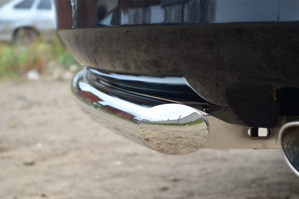 Фото Защита заднего бампера d63 (дуга) TOYOTA Venza 2013