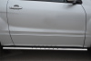 Фото Защита порогов 75х42 с проступью SUZUKI Grand Vitara 3дв. 2012-2016