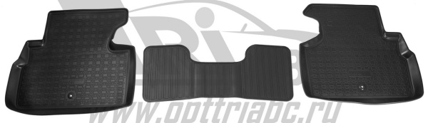 Автомобильные коврики Норпласт для Infiniti (Инфинити) Q50 (V37) 3D (2013), полиуретановые