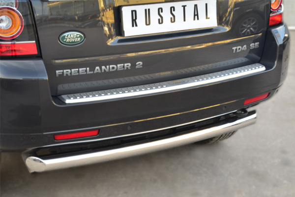 Фото Защита заднего бампера d76 (дуга) LAND ROVER Freelander 2 2012-