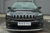 Защита переднего бампера d63 (секции) JEEP Cherokee 2014-