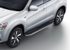 Фото Пороги алюминиевые Rival "Premium" для Mitsubishi ASX 2017-