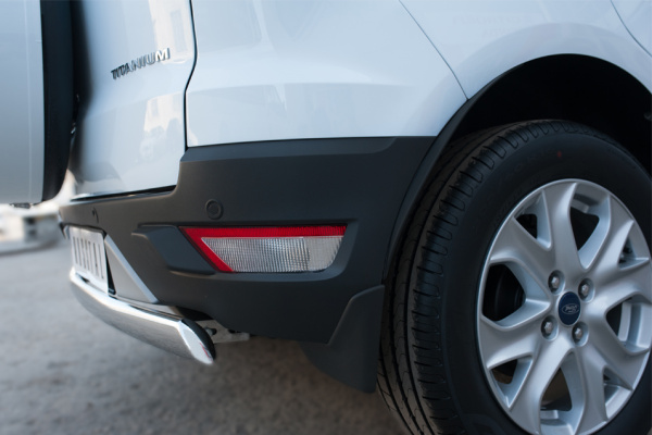 Фото Защита заднего бампера d75х42 (дуга) FORD ECOSPORT 2014-