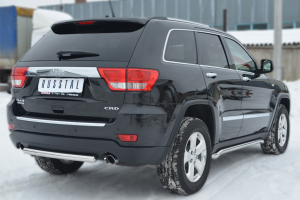 Фото Защита заднего бампера d63 (дуга) JEEP Grand Cherokee 2012