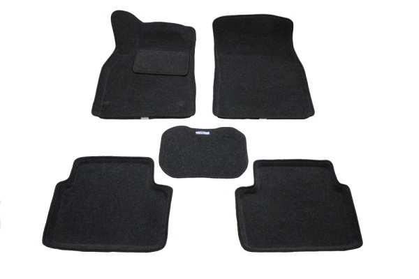 Автомобильные 3D коврики Боратекс для Renault Fluence 2009 –, ворсовые