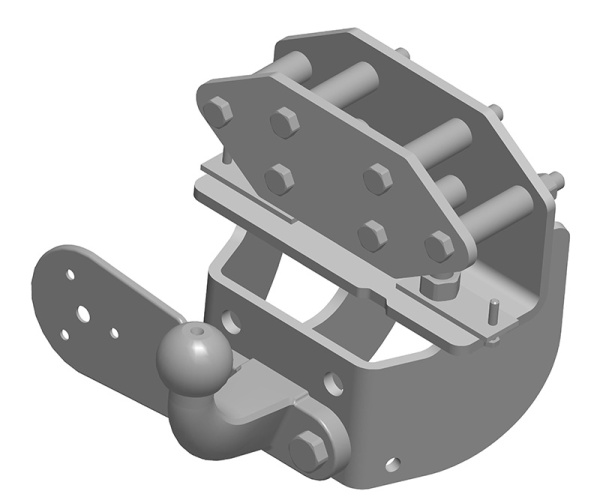 фото Фаркоп AvtoS для TOYOTA Land Cruiser (J200 ) (2007-2021)