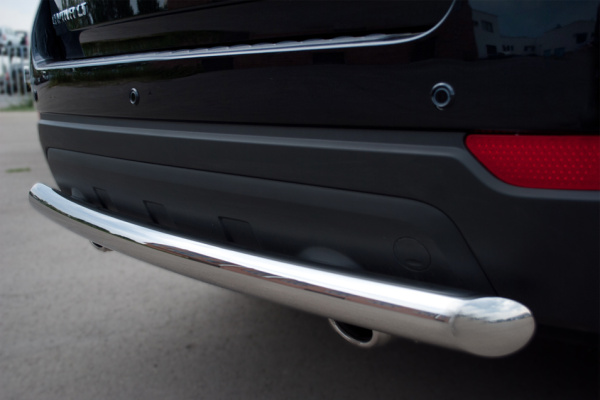 Фото Защита заднего бампера d63 (дуга) CHEVROLET Captiva 2011-2013