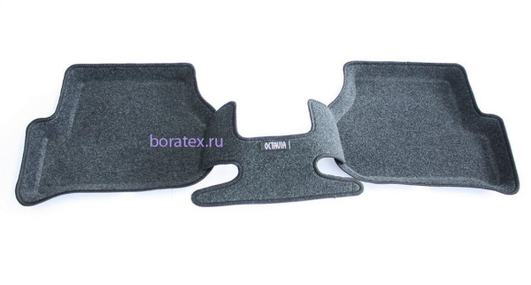 Автомобильные 3D коврики Боратекс для Skoda Octavia A 5 2009 – 2012, ворсовые