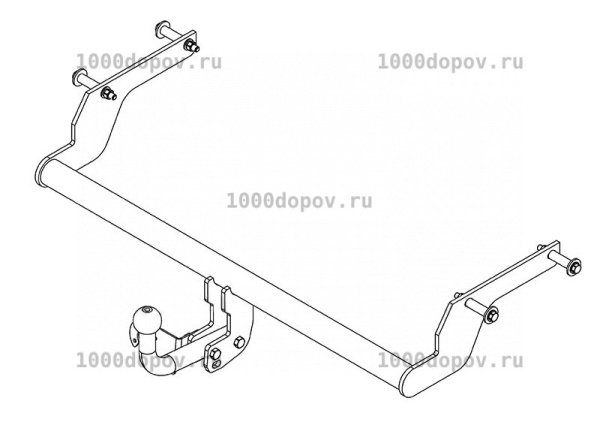 фото Фаркоп АвтоСила для Lada XRAY I (2016-2022)