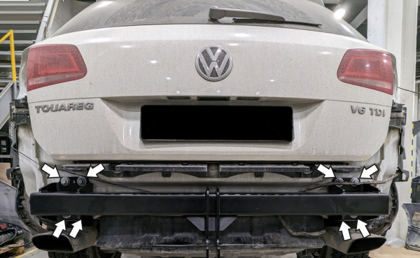 фото Фаркоп BERG для Volkswagen Touareg II (2010-2018)