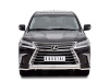 Фото Защита переднего бампера d42 волна-d42 дуга LEXUS LX450d-LX570 2015 (кроме F-Sport)