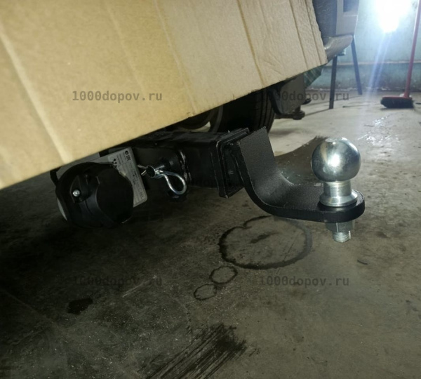 Фаркоп AvtoS «быстросъемный под квадрат» для Chevrolet Niva I «рестайлинг» (2009-2020)