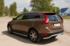 Фото Защита заднего бампера d63(волна) Volvo XC60 2008-2013