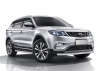 Защита переднего бампера d57 Geely Atlas 2018-