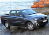 Пороги алюминиевые Rival "Premium" для Ssang Yong Actyon Sport 2012-