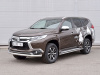 Фото Защита переднего бампера d76 секция MITSUBISHI PAJERO SPORT 2016