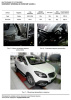 Фото Пороги алюминиевые Rival "Premium" для Opel Mokka 2012-2016