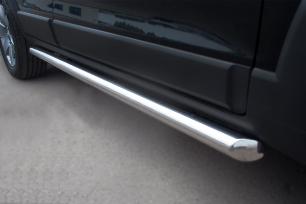 Фото Пороги труба d63 (вариант 1) CHEVROLET Captiva 2011-2013