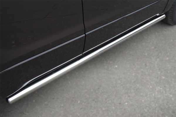 Фото Пороги труба d63 (вариант 3) SUZUKI Grand Vitara 5 дв. 2012-2016