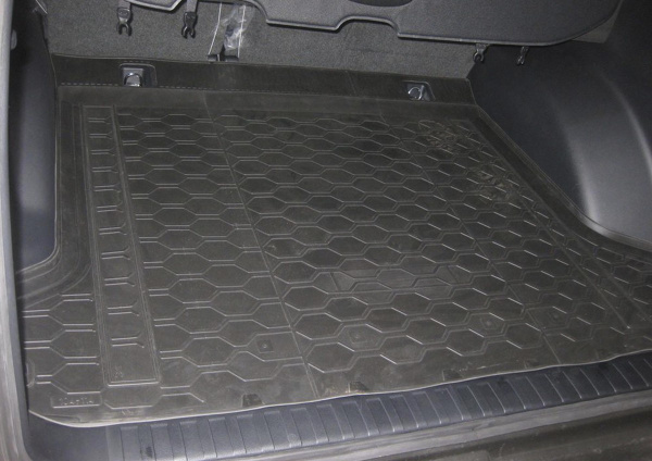 Автомобильный коврик багажника Rival для Lexus GX460 5-дв. (5 мест) 2010-н.в./Toyota Land Cruiser 150 Prado 5-дв. (5 мест) 2010-2017, полиуретан, 15704002