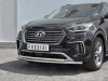Фото Защита переднего бампера d42 дуга-d42 дуга HYUNDAI SANTA FE GRAND 2016-2018
