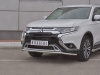 Фото Защита переднего бампера d42 (секции) MITSUBISHI Outlander 2018-