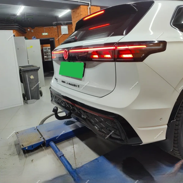 фото Фаркоп Galia (Словакия) «быстросъемный на ключ» для Volkswagen Tiguan II (2016-2025)