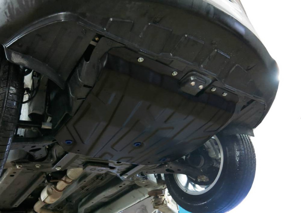 Фото Защита картера и КПП Автоброня для Chery Tiggo 5, FWD, V - 2,0 2014-